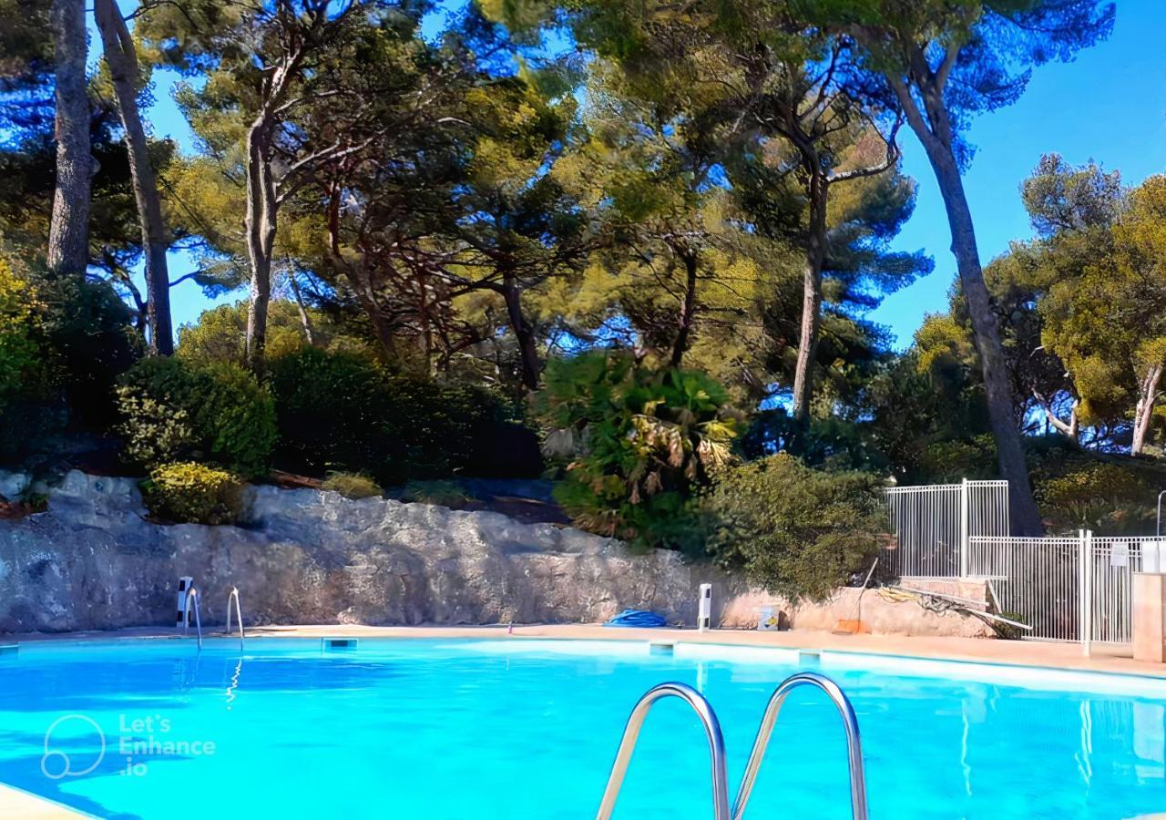 T1 Avec Piscine A 300M Des Plages Pour 4 Personnes - Residence Saint Elme La Seyne-sur-Mer Eksteriør billede